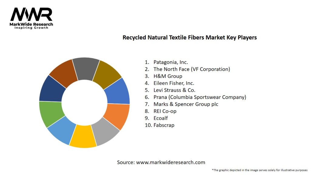Recycled Natural Textile Fibers Market Key Players
