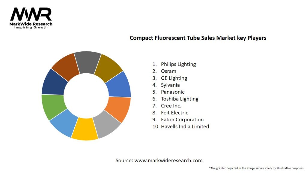 Compact Fluorescent Tube Sales Market Key Players