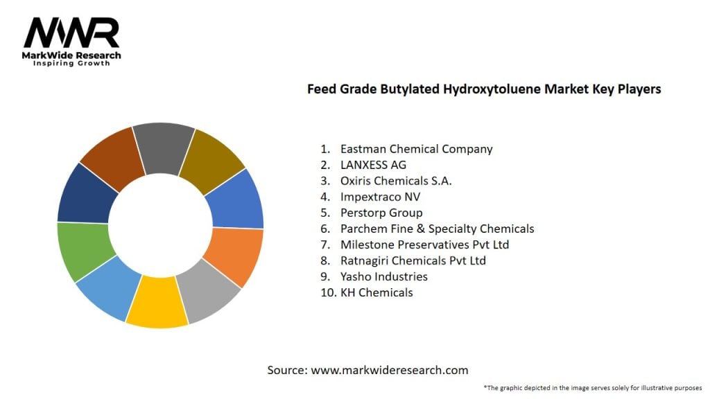 Feed Grade Butylated Hydroxytoluene Market Key Players