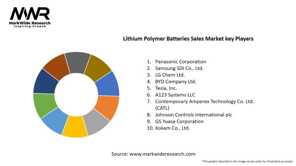 Lithium Polymer Batteries Sales Market Key Players