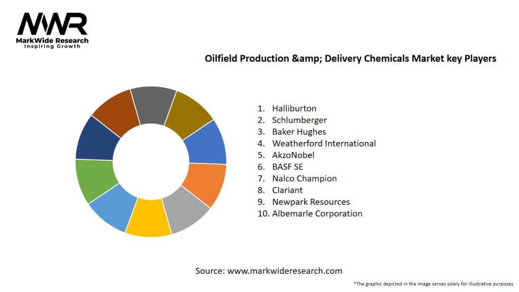 Oilfield Production & Delivery Chemicals Market Key Players