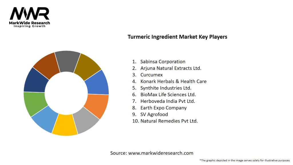 Turmeric Ingredient Market Key Players