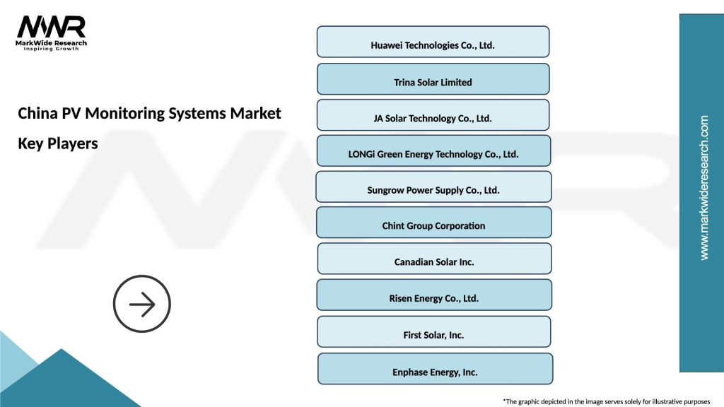 China PV Monitoring Systems Market Key Players