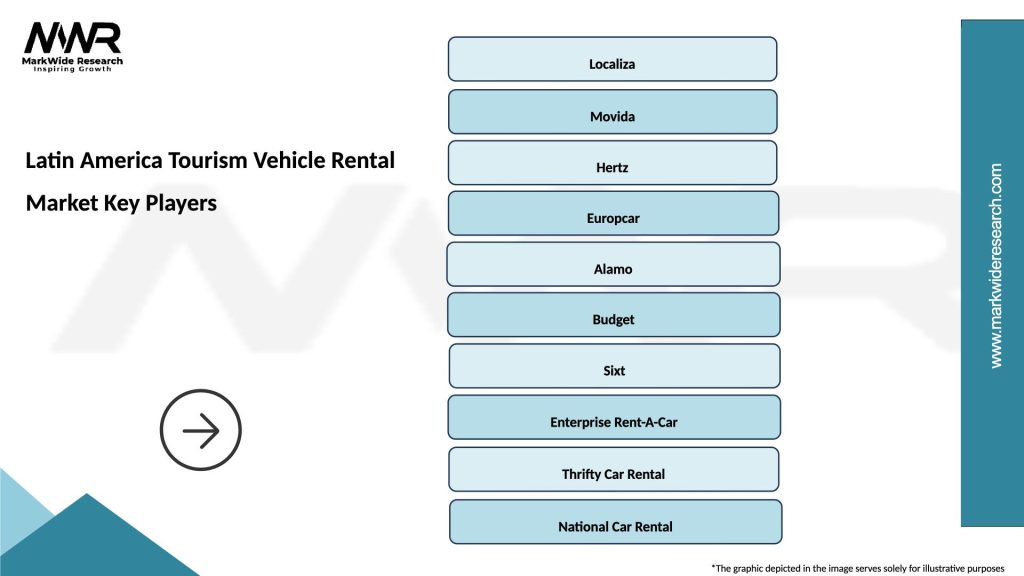Latin America Tourism Vehicle Rental Market Key Players