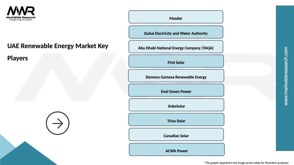 UAE Renewable Energy Market Key Players