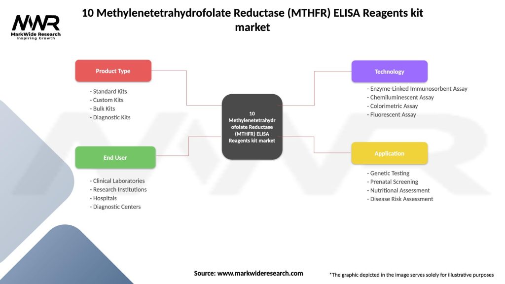 10 Methylenetetrahydrofolate Reductase (MTHFR) ELISA Reagents kit market Segmentation