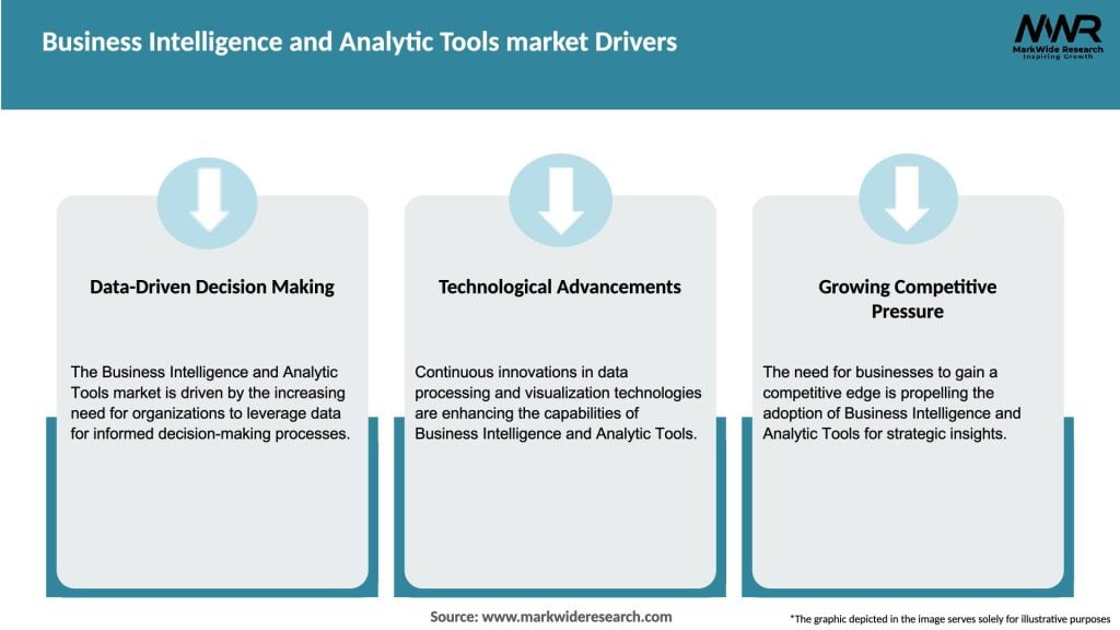 Business Intelligence and Analytic Tools market Drivers