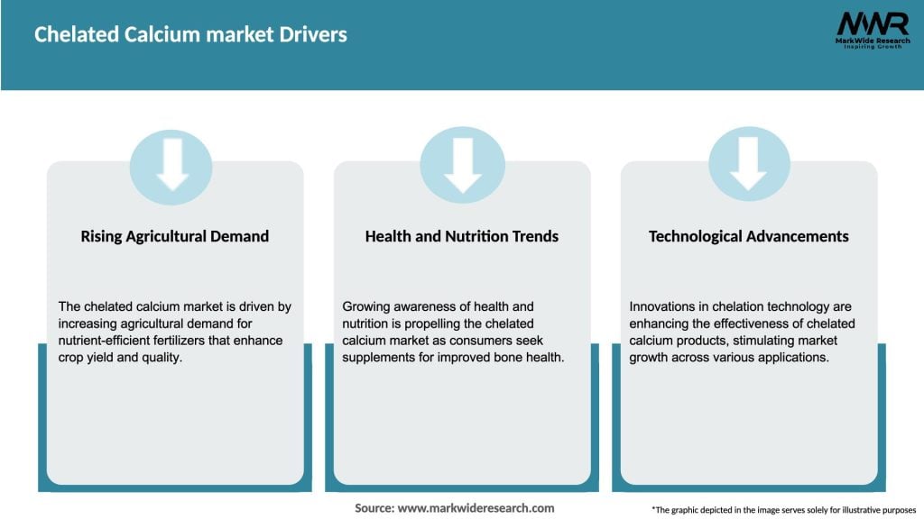 Chelated Calcium market Drivers