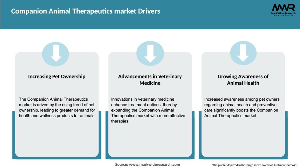 Companion Animal Therapeutics market Drivers