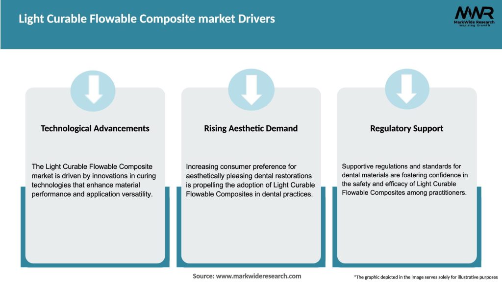 Light Curable Flowable Composite market Drivers
