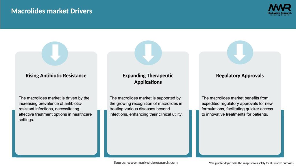 Macrolides market Drivers