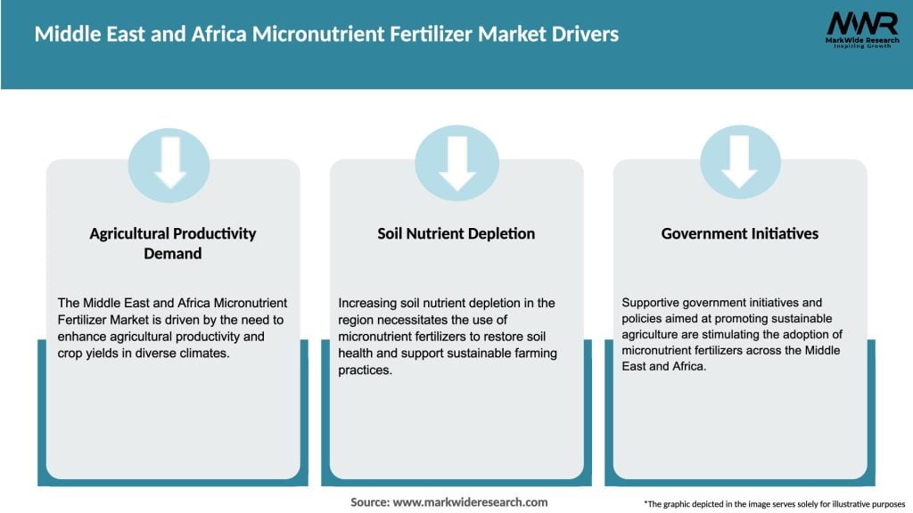 Middle East and Africa Micronutrient Fertilizer Market Drivers