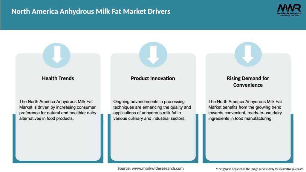 North America Anhydrous Milk Fat Market Drivers