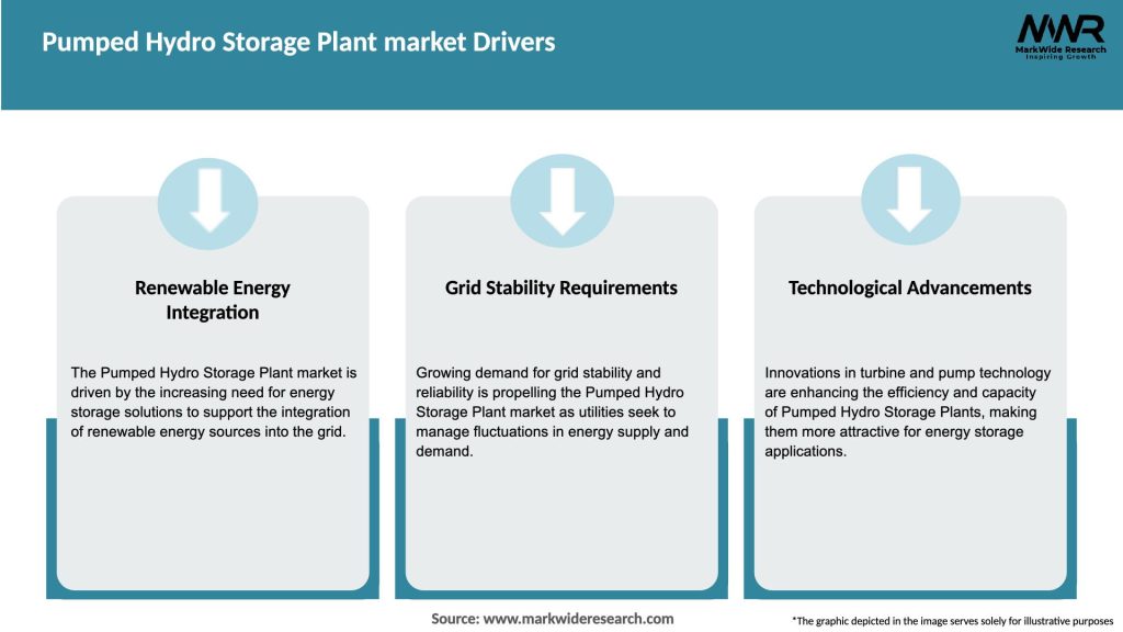 Pumped Hydro Storage Plant market Drivers