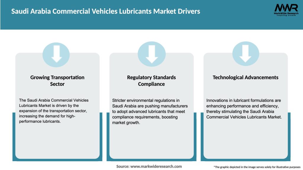 Saudi Arabia Commercial Vehicles Lubricants Market Drivers