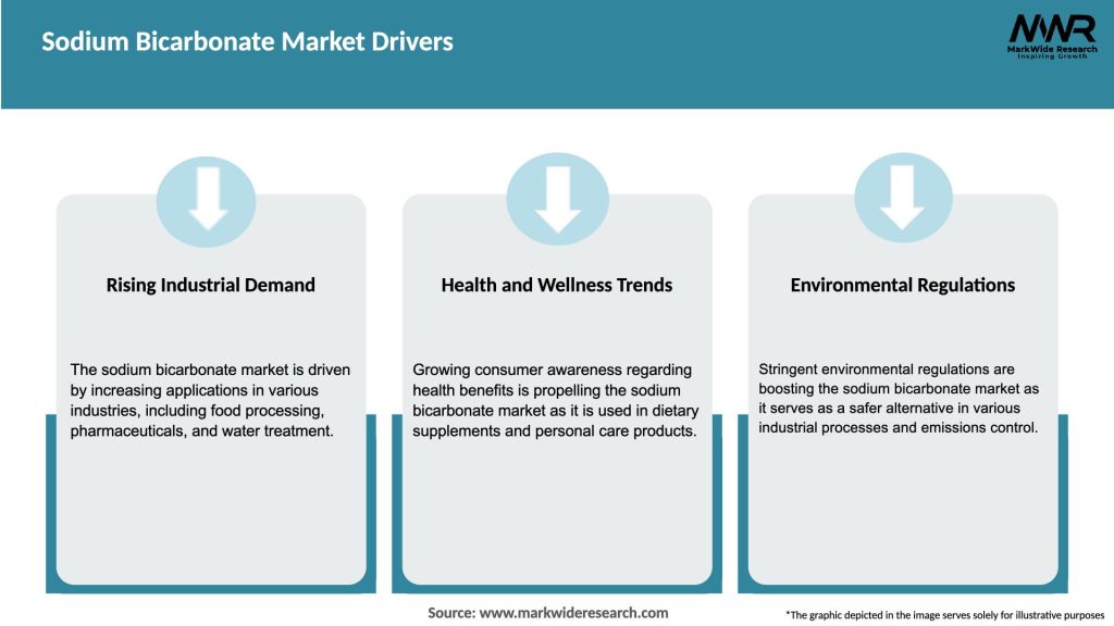 Sodium Bicarbonate Market Drivers