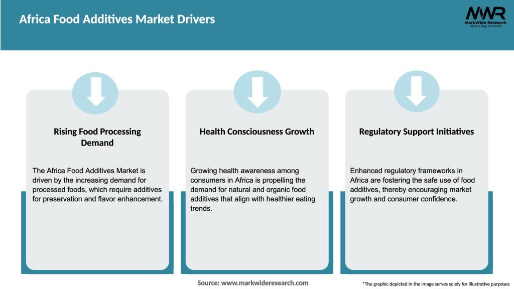 Africa Food Additives Market Drivers