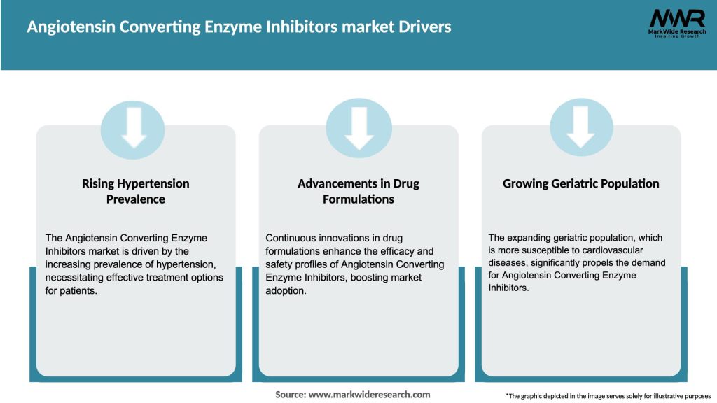 Angiotensin Converting Enzyme Inhibitors market Drivers
