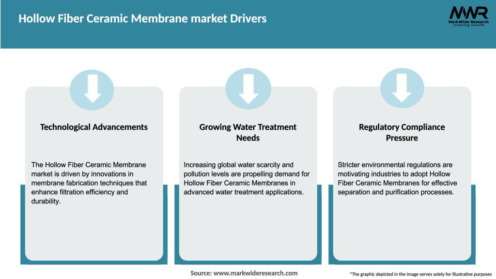 Hollow Fiber Ceramic Membrane market Drivers