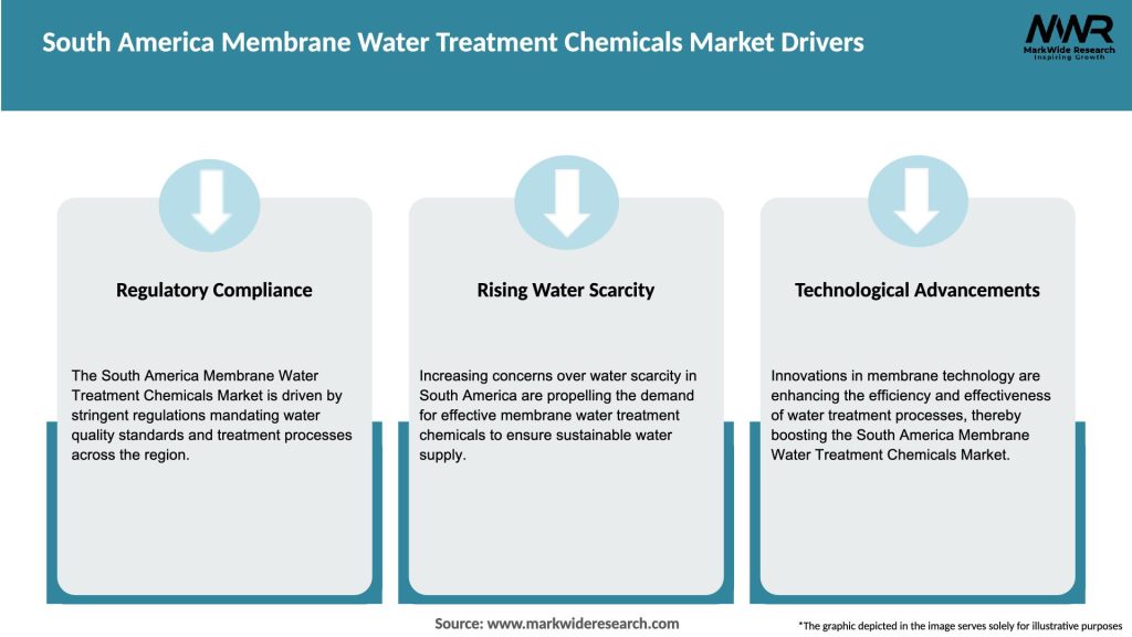 South America Membrane Water Treatment Chemicals Market Drivers