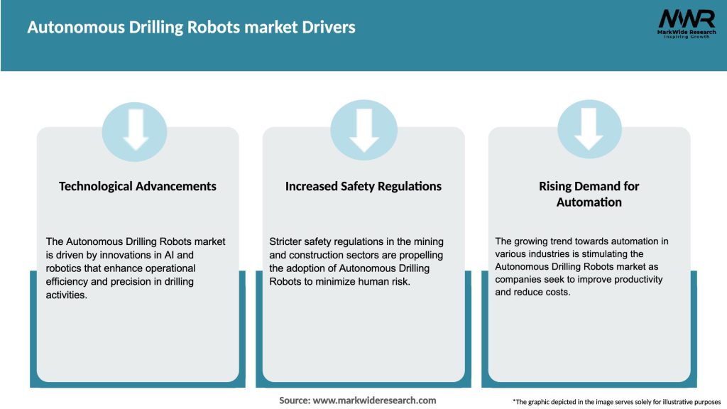 Autonomous Drilling Robots market Drivers